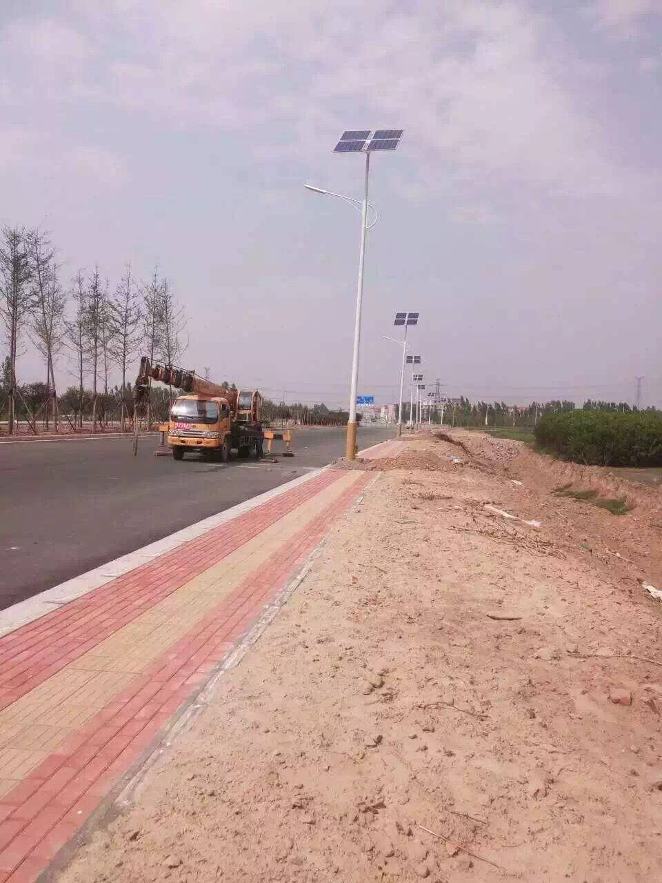 Proyectos de alumbrado público solar en Xi Ning